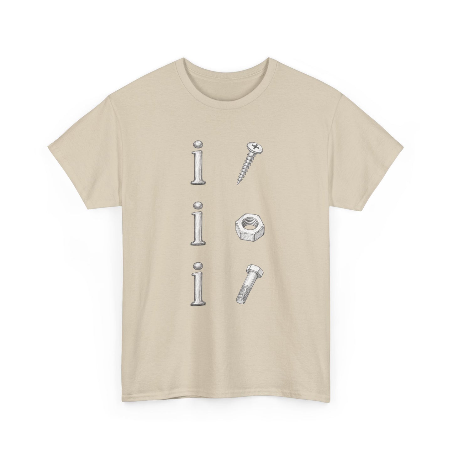 i screw, i nut, i bolt | Vintage Graphic T-shirt