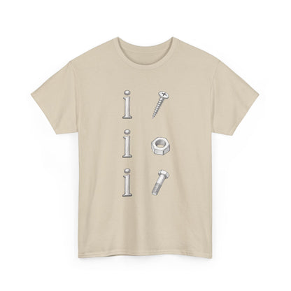 i screw, i nut, i bolt | Vintage Graphic T-shirt