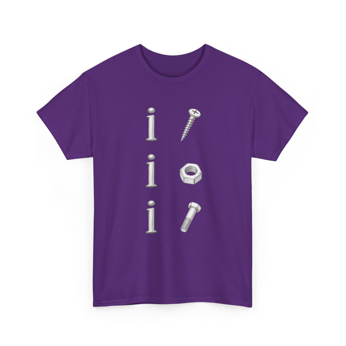 i screw, i nut, i bolt | Vintage Graphic T-shirt
