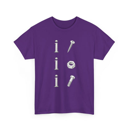 i screw, i nut, i bolt | Vintage Graphic T-shirt