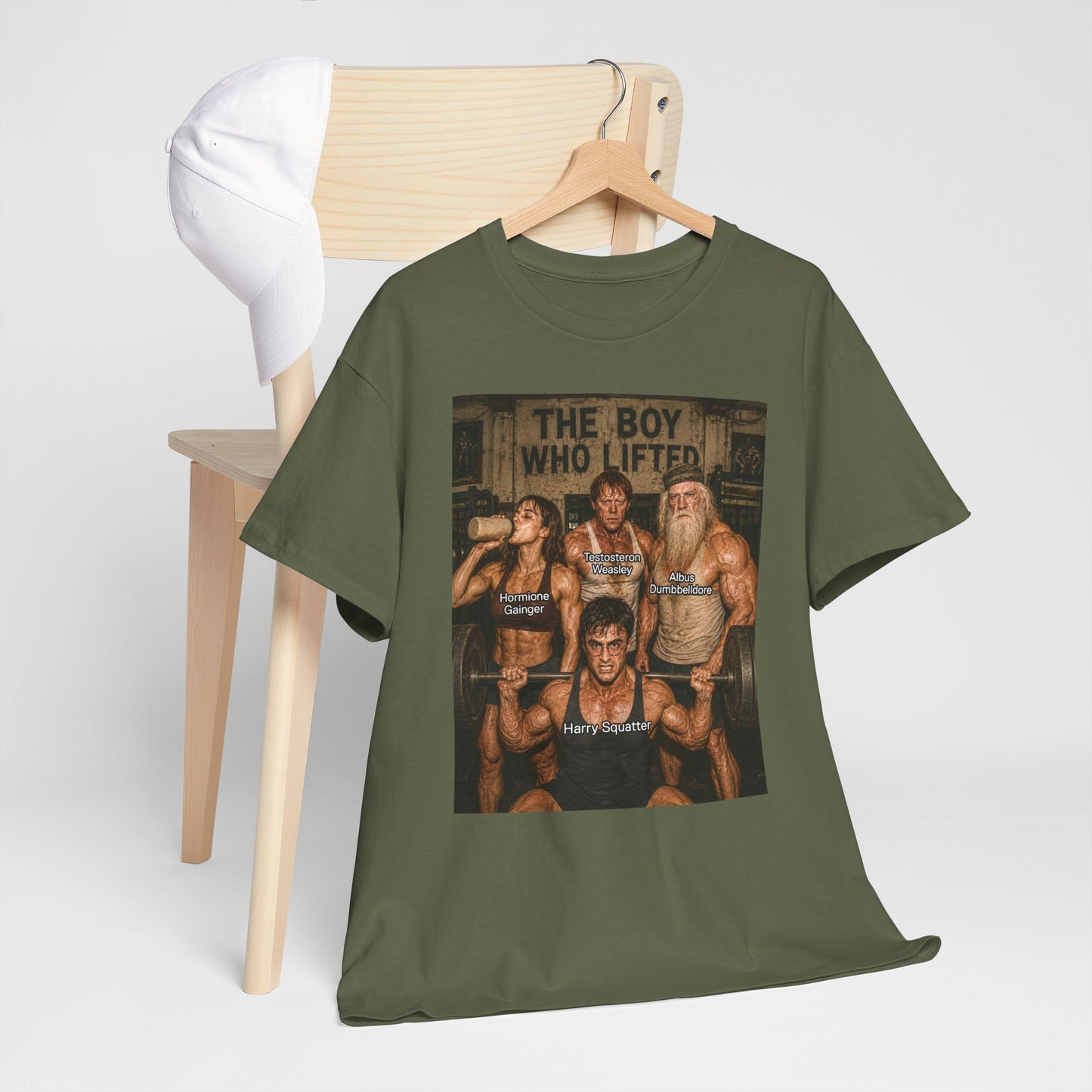 "The Boy Who Lifted" No. 2 | Gymwarts, Vintage Bodybuilding Graphic T-Shirt | Unisex
