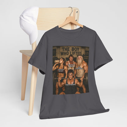 "The Boy Who Lifted" No. 2 | Gymwarts, Vintage Bodybuilding Graphic T-Shirt | Unisex
