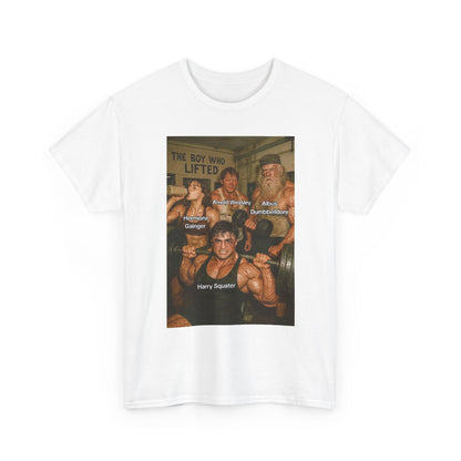 "The Boy Who Lifted" Vintage Bodybuilding Graphic Shirt