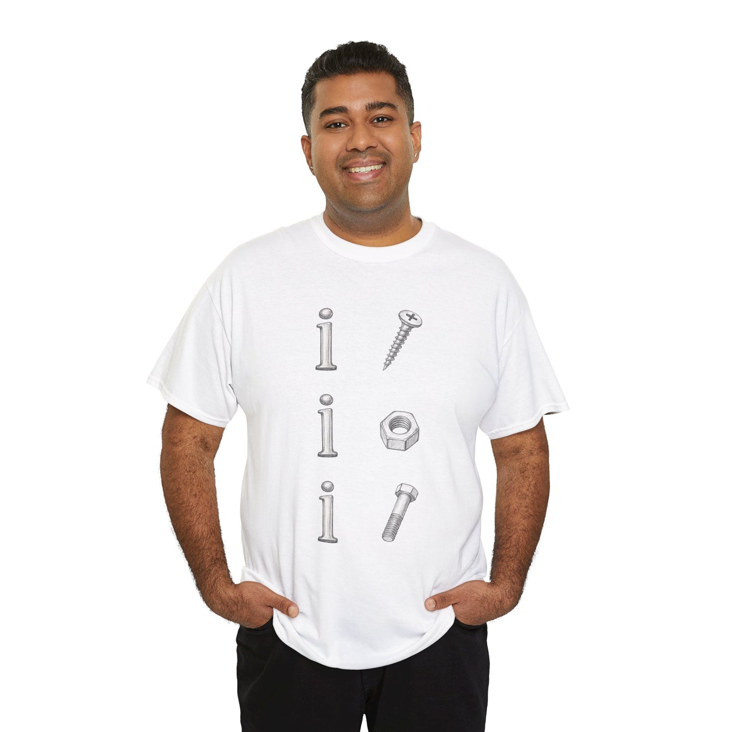 i screw, i nut, i bolt | Vintage Graphic T-shirt