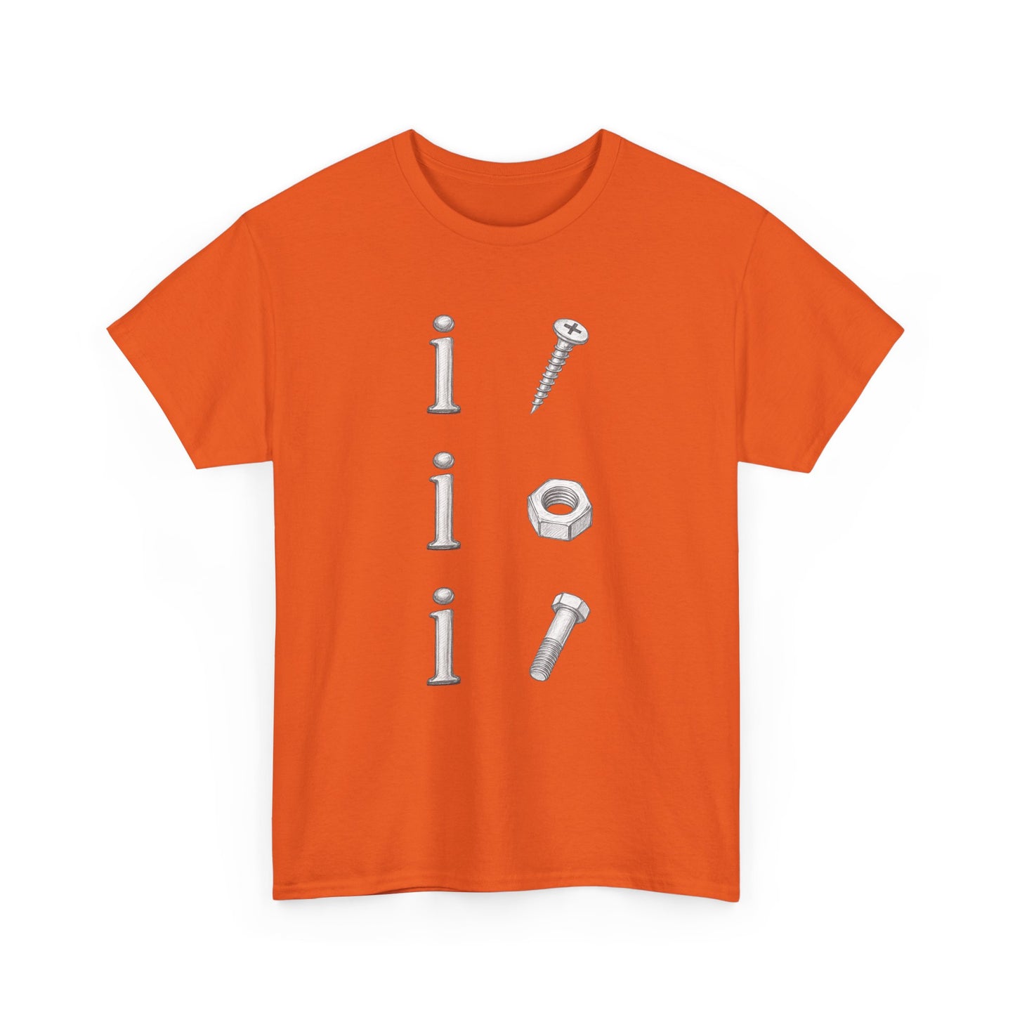 i screw, i nut, i bolt | Vintage Graphic T-shirt