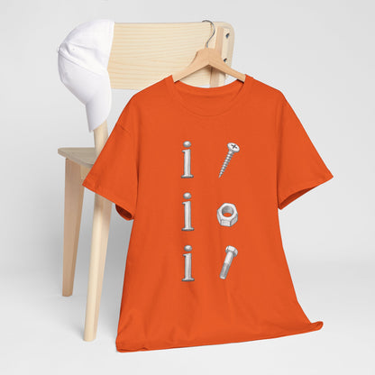 i screw, i nut, i bolt | Vintage Graphic T-shirt