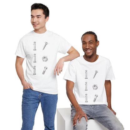 i screw, i nut, i bolt | Vintage Graphic T-shirt