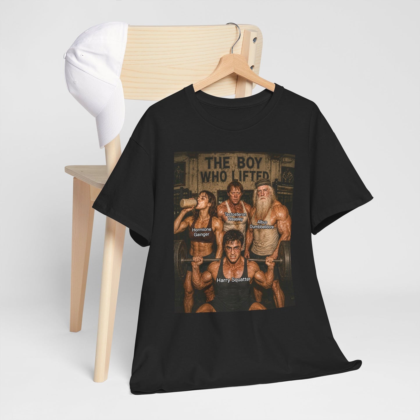 "The Boy Who Lifted" No. 2 | Gymwarts, Vintage Bodybuilding Graphic T-Shirt | Unisex