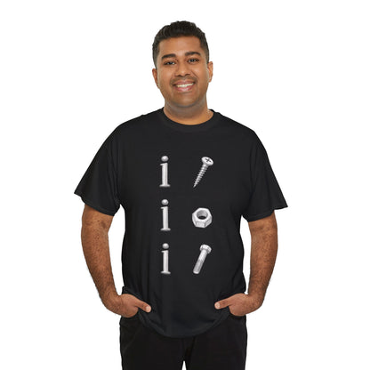 i screw, i nut, i bolt | Vintage Graphic T-shirt