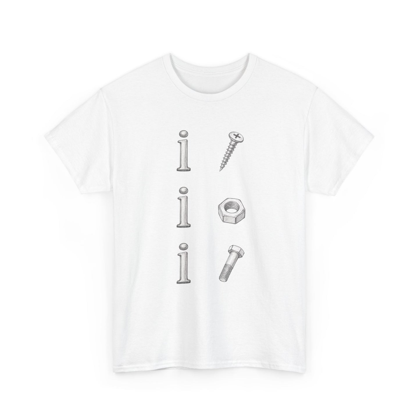 i screw, i nut, i bolt | Vintage Graphic T-shirt