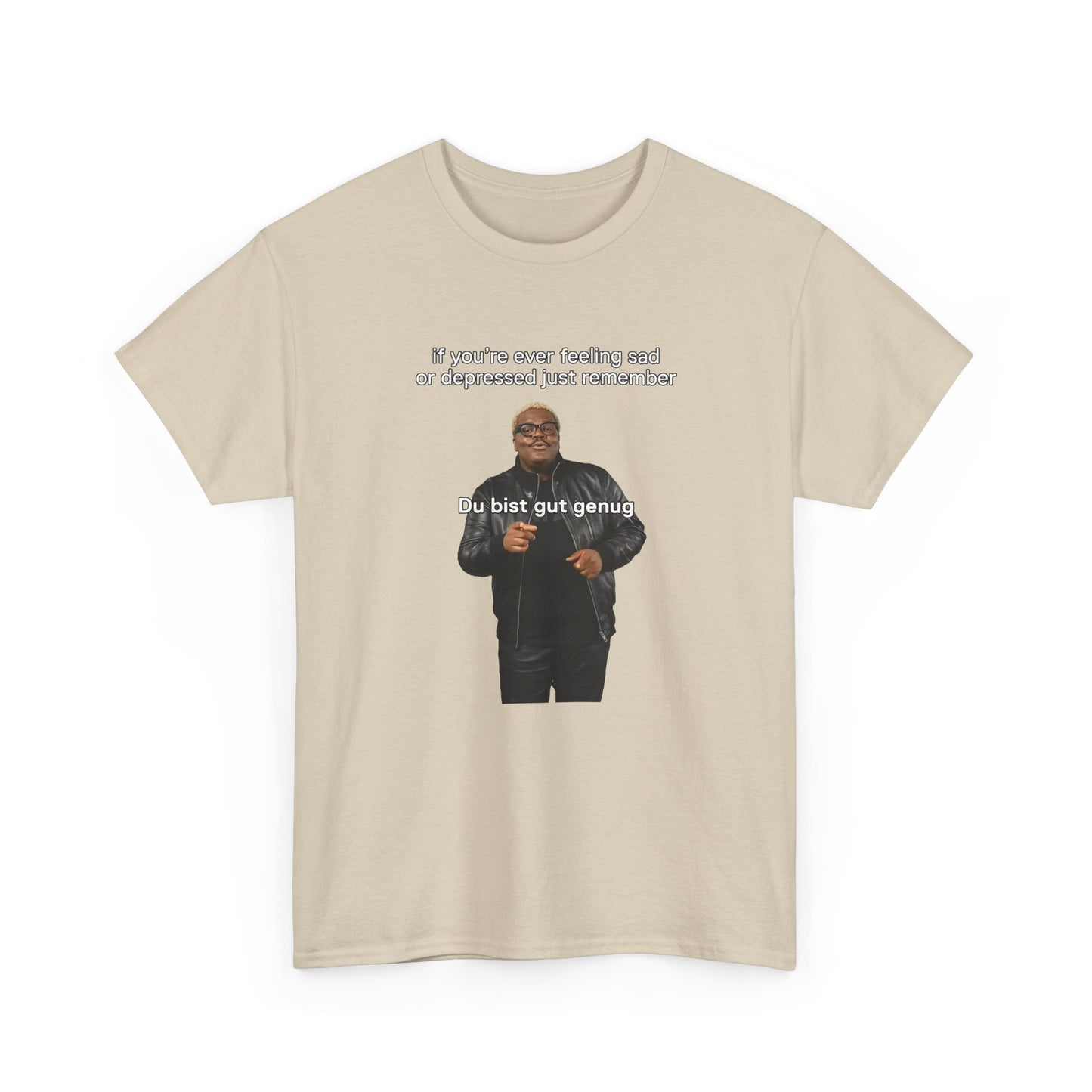 If you're feeling sad - Du bist gut genug | Vintage Graphic T-Shirt