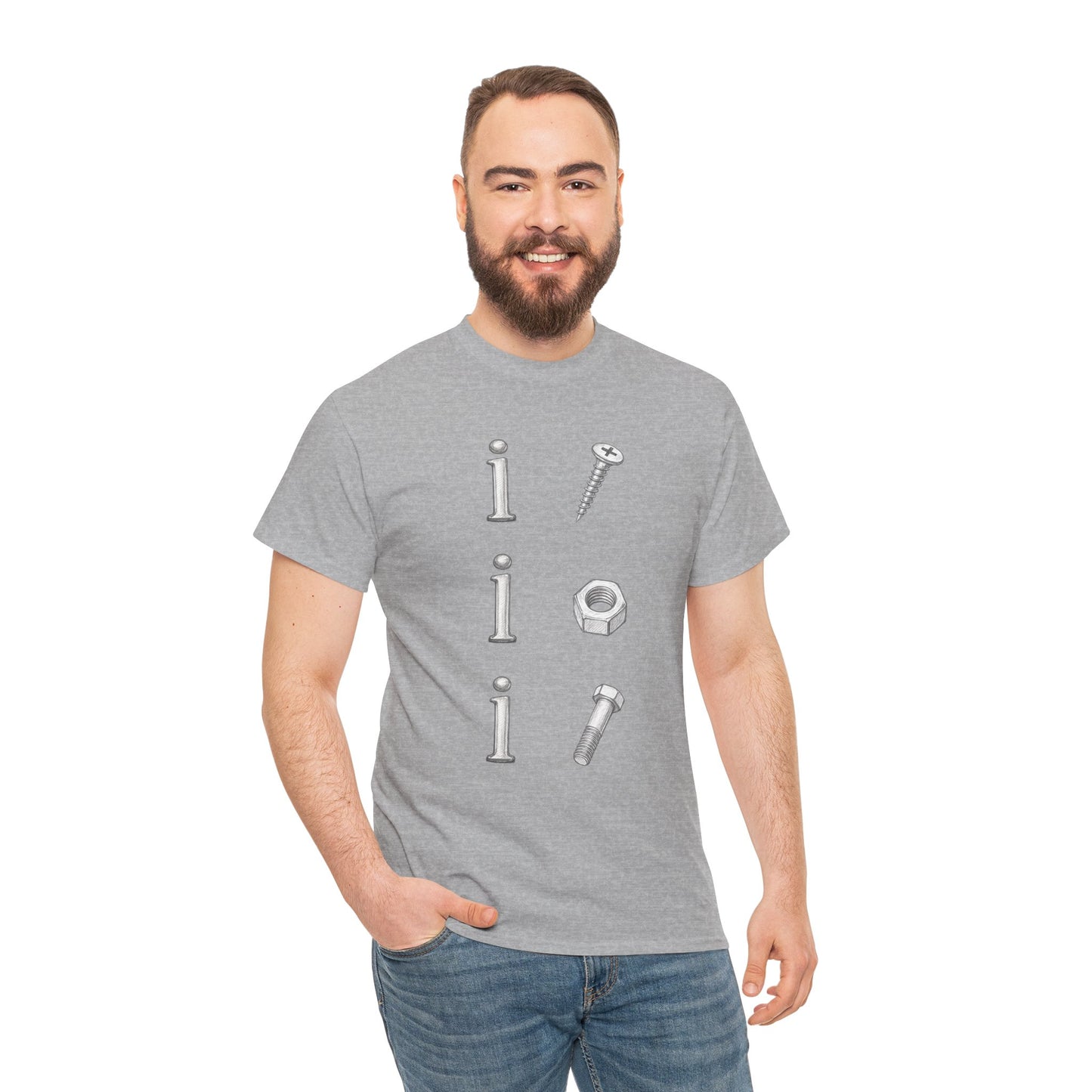 i screw, i nut, i bolt | Vintage Graphic T-shirt