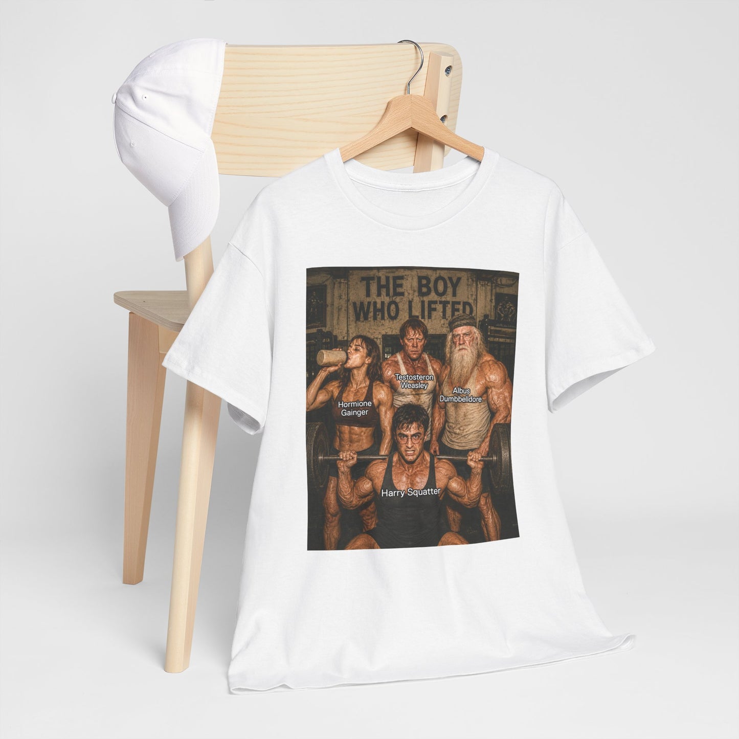 "The Boy Who Lifted" No. 2 | Gymwarts, Vintage Bodybuilding Graphic T-Shirt | Unisex