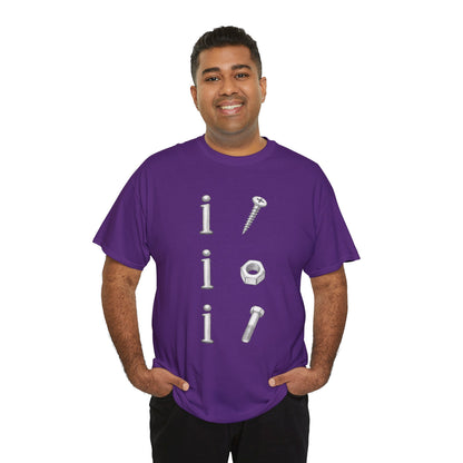 i screw, i nut, i bolt | Vintage Graphic T-shirt