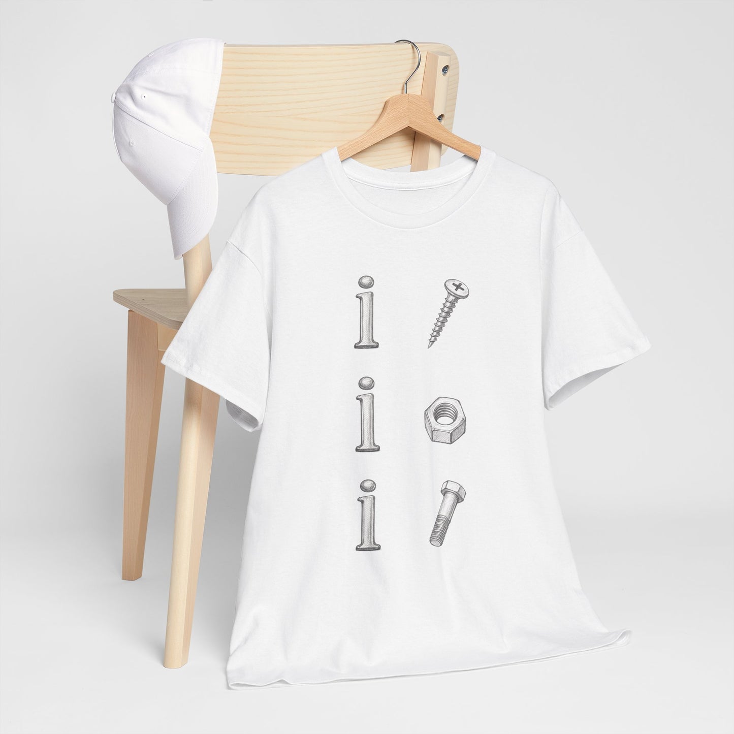 i screw, i nut, i bolt | Vintage Graphic T-shirt