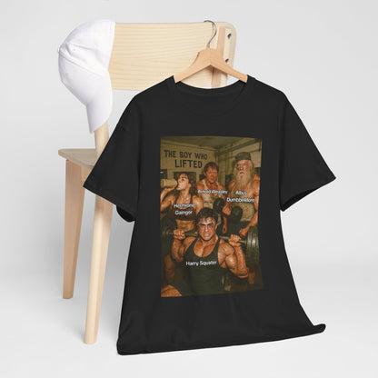 "The Boy Who Lifted" Vintage Bodybuilding Graphic Shirt