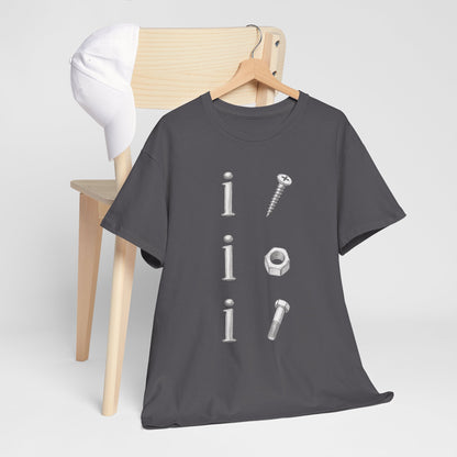 i screw, i nut, i bolt | Vintage Graphic T-shirt