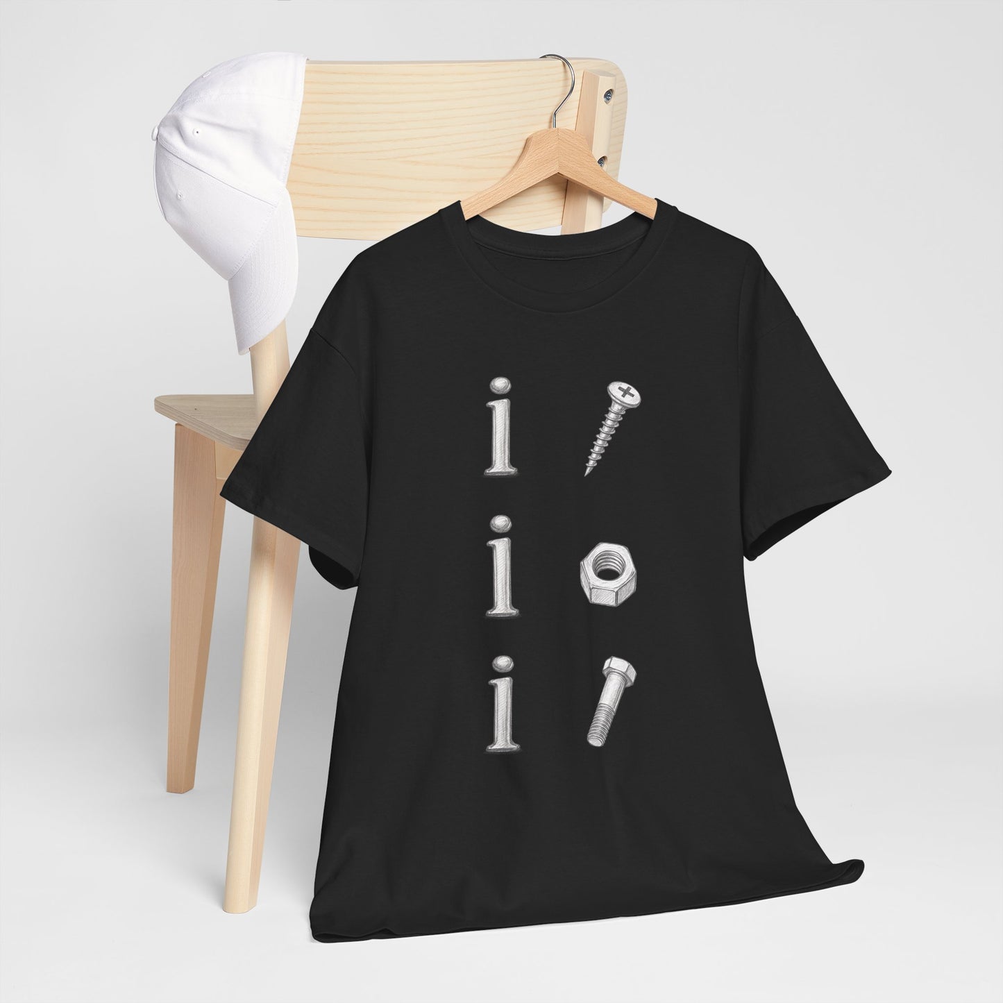 i screw, i nut, i bolt | Vintage Graphic T-shirt