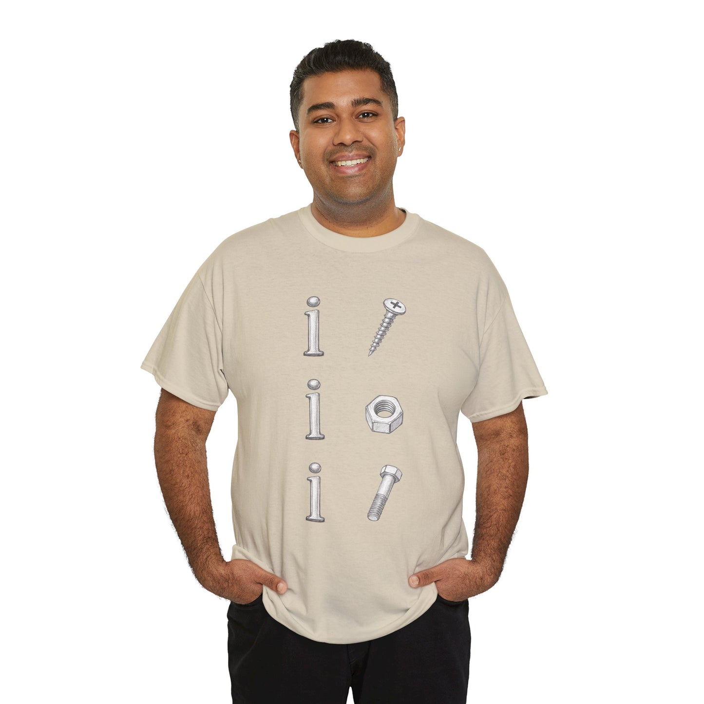i screw, i nut, i bolt | Vintage Graphic T-shirt
