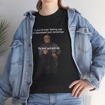 If you're feeling sad - Du bist gut genug | Vintage Graphic T-Shirt