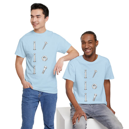 i screw, i nut, i bolt | Vintage Graphic T-shirt