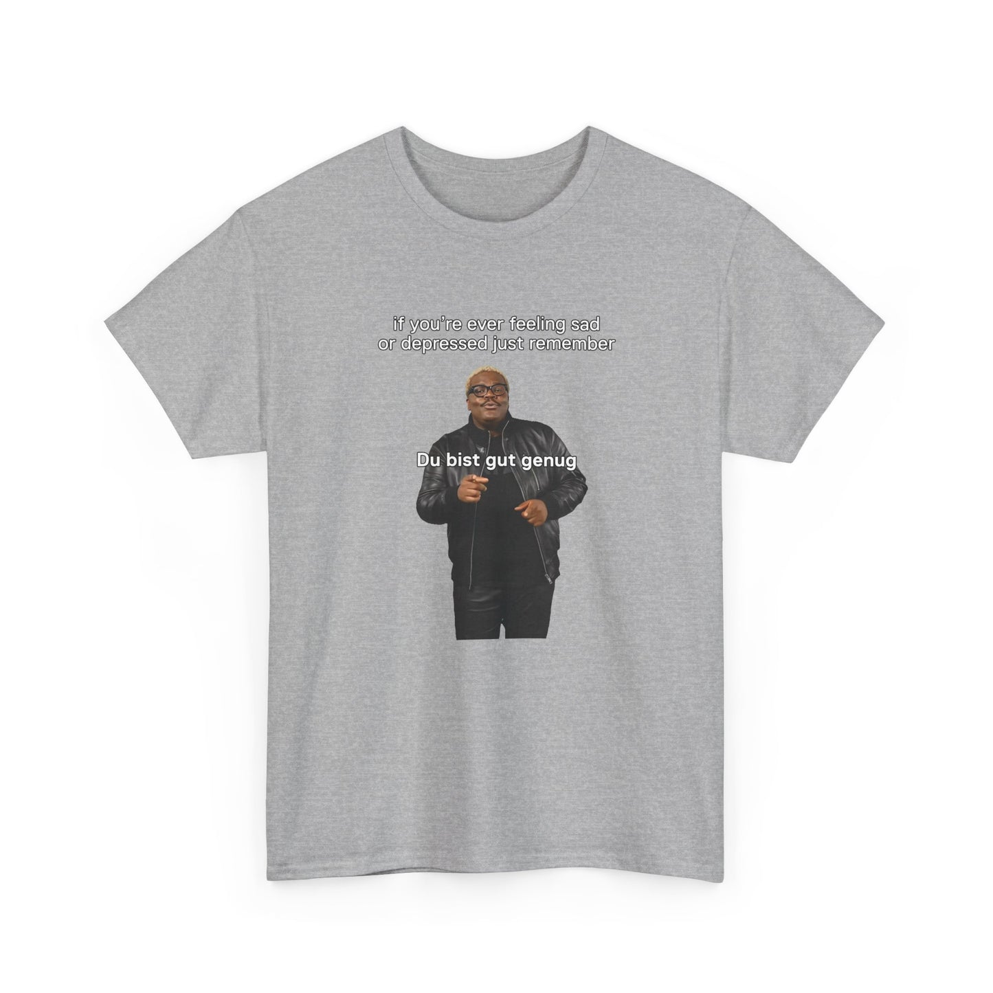 If you're feeling sad - Du bist gut genug | Vintage Graphic T-Shirt