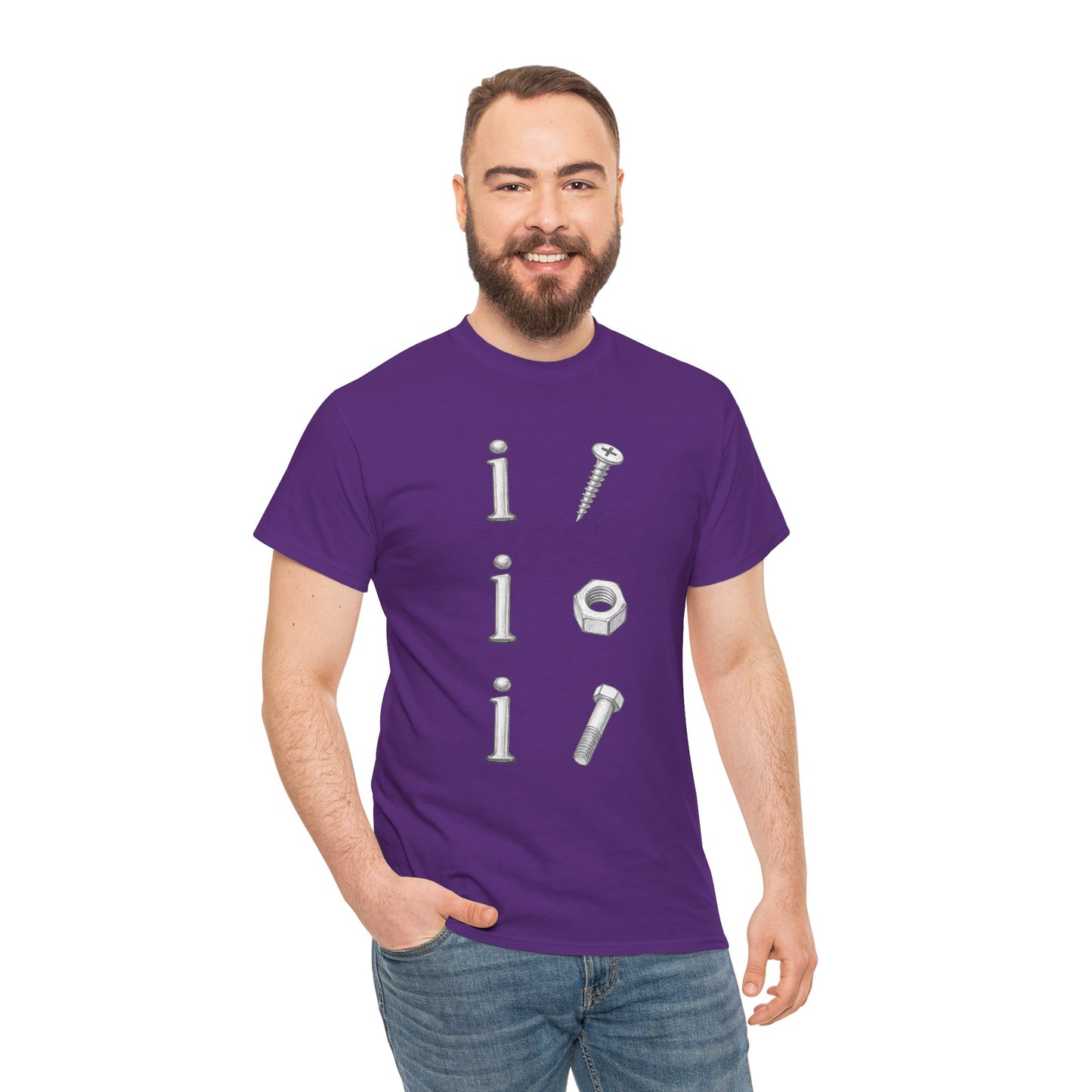 i screw, i nut, i bolt | Vintage Graphic T-shirt