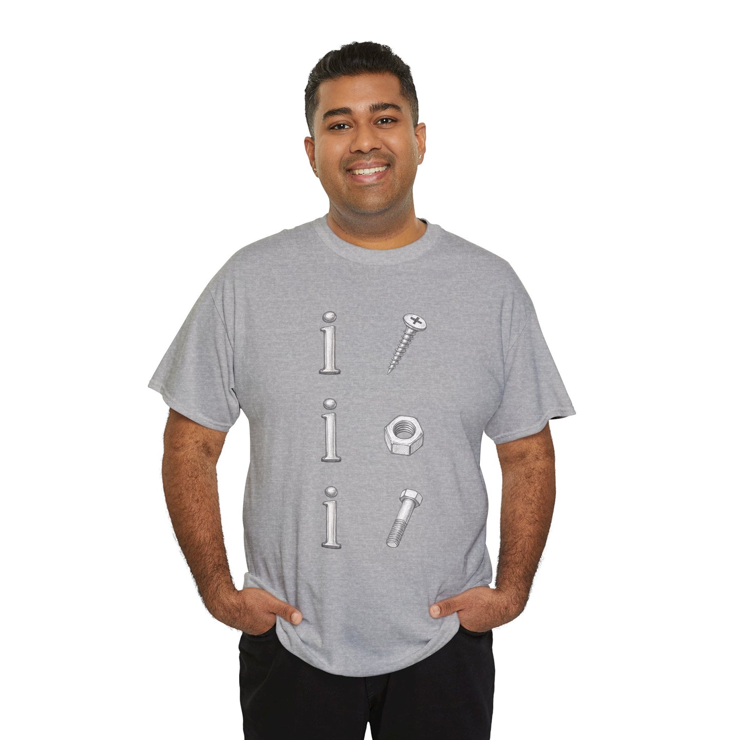 i screw, i nut, i bolt | Vintage Graphic T-shirt