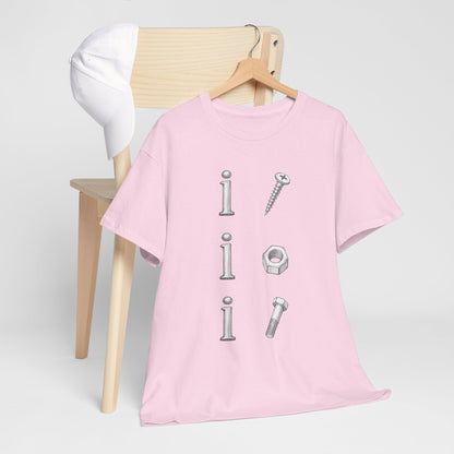 i screw, i nut, i bolt | Vintage Graphic T-shirt