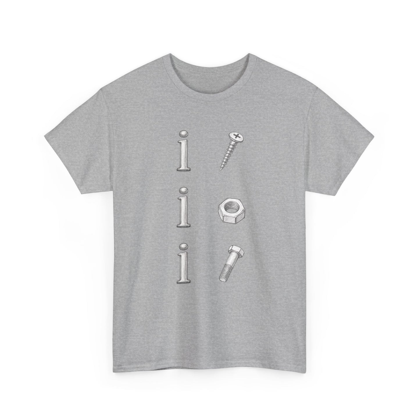 i screw, i nut, i bolt | Vintage Graphic T-shirt