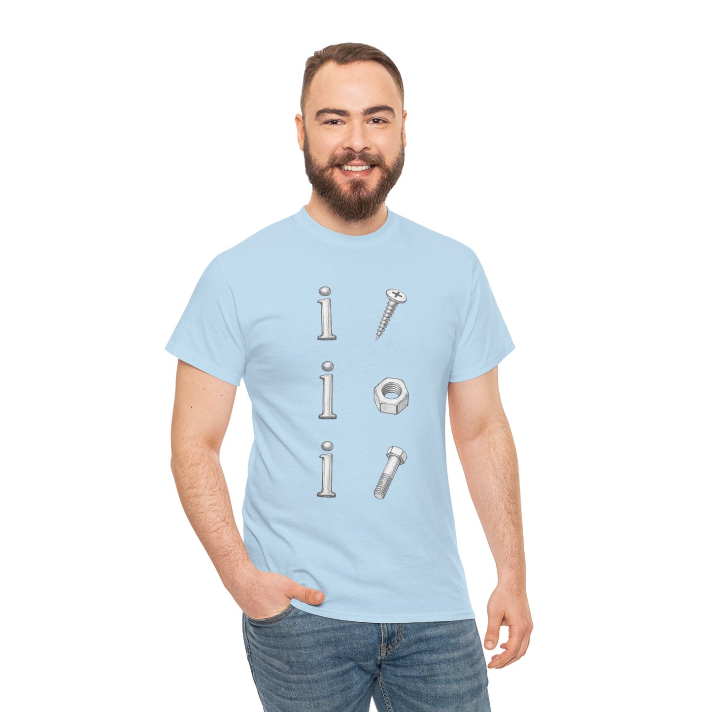 i screw, i nut, i bolt | Vintage Graphic T-shirt