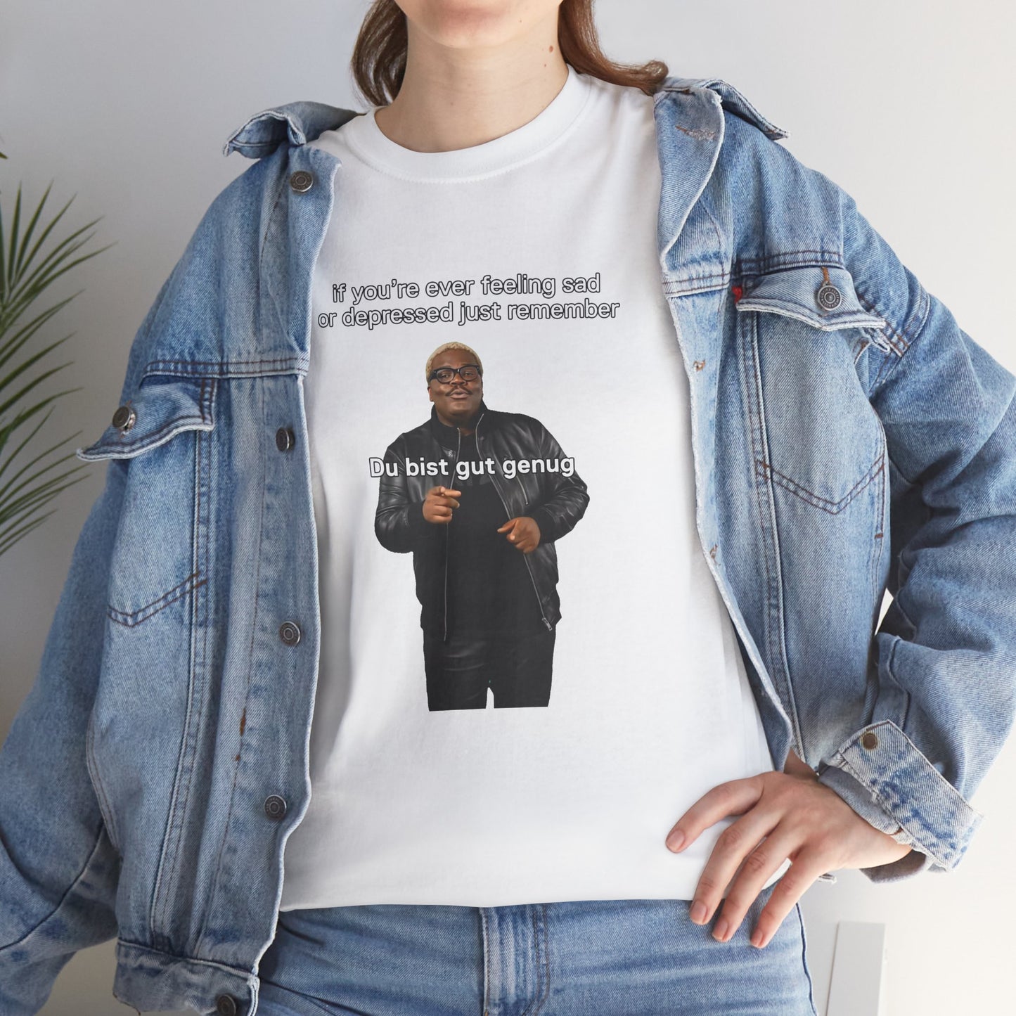 If you're feeling sad - Du bist gut genug | Vintage Graphic T-Shirt